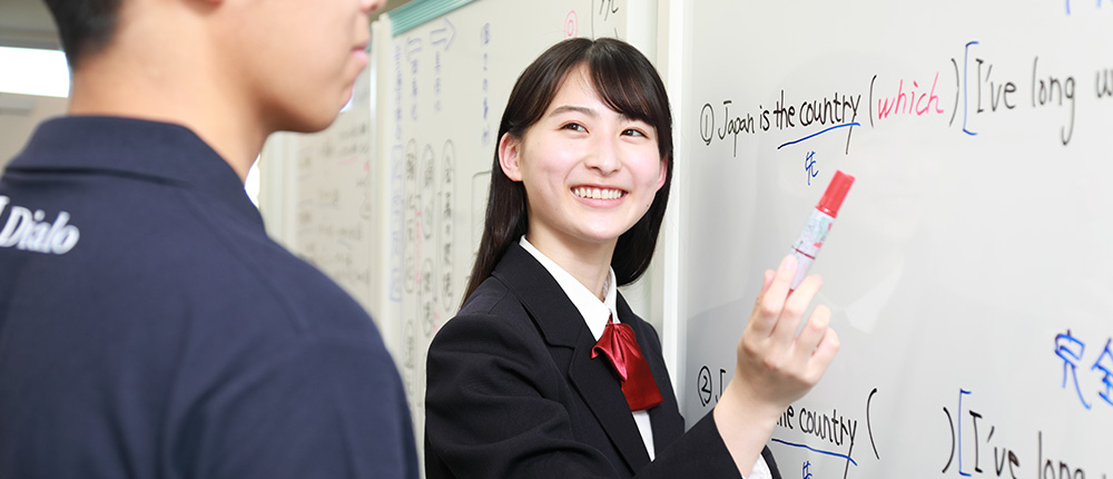 「生徒が説明する」1:1の個別指導塾だから、自ら勉強するようになります。